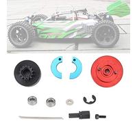 ERYUE RC Nitro Engine 13T Set Frizione in Metallo Resistente per 1/10 RC Car Buggy Truck Short Course Crawler, Blu (Rosso)