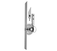 ERYUE Righello di Misurazione Dell'angolo Ad Alta Precisione con Goniometro Smussato Universale per Professionisti Materiale in Acciaio Inossidabile