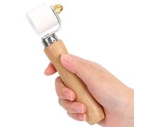 ERYUE Rullo di Pressione da 28 Mm Resistente All'usura in PTFE per Strumento di Saldatura Impermeabile in PVC, Manico Legno, Rullo Manuale da 1,1 Pollici per Saldatura Ad Alta Temperatura, Adatto