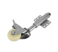 ERYUE Ruota per Cancello con Rotelle Caricata a Molla Assorbimento degli Urti per Cancelli Agricoli Nylon Metallo 1 Pezzo