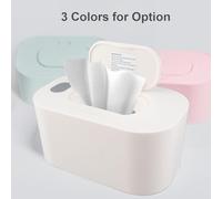 ERYUE Scaldasalviette per Neonati Display Digitale Temperatura Regolabile Riscaldamento per Dispenser di Salviette Umidificate Neonati Alimentato Tramite USB Adatto la Maggior Parte delle Salviette