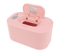 ERYUE Scaldasalviette Riscaldatore di Salviette Anche Calde Alimentato Tramite USB per Neonati, Dispenser di Salviette Grande capacità per Bambini Materiale: ABS (Rosa)