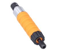 ERYUE Scalpello Elettrico per Intaglio Kit Scalpello Elettrico Efficiente per la Lavorazione del Legno Smerigliatrice Sospesa, Lega di Alluminio, Giallo, Lunghezza 160 Mm, 5 Lame, Tuttofare e