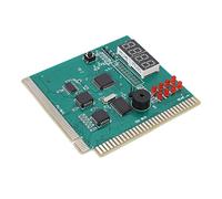 ERYUE Scheda Diagnostica PC a 4 Cifre, Porta PCI ISA Standard con Doppio Codice POST, Strumento di Riparazione della Scheda Madre del Computer, Composta da Tutti i Componenti SMD,