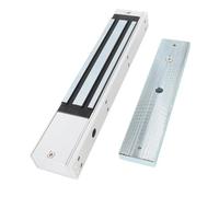 ERYUE Serratura Magnetica Elettrica da 600 Libbre con Indicatore Luminoso a LED, Materiale Premium, Serratura in modalità NC Fail Safe da 12 V per Accesso a Porta Singola, Materiale in Lega di