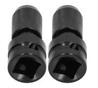 ERYUE Set Adattatori per Prese Durevoli a Sgancio Rapido da 1/2" Quadrato a 1/4" Esagonale per Chiave Cricchetto, Include 2 Guarnizioni e Perni, Adatto Operazioni Ad Alta velocità