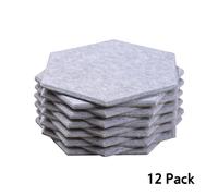 ERYUE SET BATTON SET SET SET 12 PANNELLI ACUSTICE PANNELLI ACOUSTICA RIMMA SUONO HOUD per la Registrazione di Studio Home 11,8 X 10,2 X 0,4 Pollici Sonno Assorbanello Assorbano
