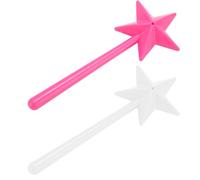 ERYUE Set di Bacchetta per Condimento a Forma di Stella, Sale e, Accessori da Facili da Usare, Materiale ABS (Foro singolo)