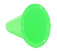 ERYUE Set di Coni da Allenamento per Calcio, Dischi per Marcatura da 10 Pezzi con Base Stabile, Perfetti Esercizi di Calcio e Allenamenti Squadra (Verde)