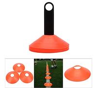 ERYUE Set di Mini Dischi a Cono da Campo per Allenamenti di Calcio, Set da 10 Pezzi Resistenti per Griglie e Percorsi agilità, Colori Vivaci. Ideale Sessioni Allenamento e Controllo del Traffico.