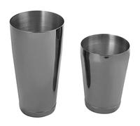 ERYUE Set Shaker per Cocktail Boston Shaker in Acciaio Inossidabile per Bicchieri da, Boston Lucidato a Specchio Bar, Caffetterie, Famiglie - Latta Cocktail in Acciaio Inossidabile 304, Argento, 2