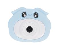 ERYUE Simpatica Fotocamera per Bambini con Risoluzione HD da 8 MP, Video 1080P, Time-lapse e Adesivi Divertenti per Bambini, Fotocamera Educativa Portatile Giovani Esploratori (Blu)