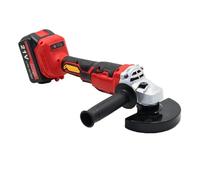 ERYUE Smericante di Metallo Elettrico 21V, Motorino Senza spazzole/Angolo smerigliatrice/Strumento di Macinazione Elettrica Multifunzionale, Potente, Resistente con (Plug 220v)