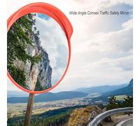 ERYUE Specchio Convesso per il Traffico di Sicurezza Grandangolare | Specchio di Sicurezza Stradale Rotondo Durevole per comunità, Magazzini, Fabbriche | Plastica Alta qualità