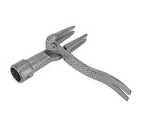 ERYUE Stand Up Weeder Strumento di Diserbo Efficiente in Ferro per Cortili e Giardini, Estrattore Manuale Durevole per Esterni, Raccoglitrice Radici Pesanti