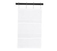 ERYUE Supporto da Bagno Sopra la Porta Borsa Organizer Elegante e Funzionale con Ganci per Asciugamani, Shampoo, Trucchi, Design Elegante a Colori