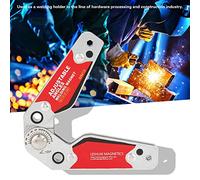 ERYUE Supporto per Saldatura Magnetico con Ampia Superficie di Assorbimento per il Fissaggio Preciso del Pezzo nel Settore della Saldatura