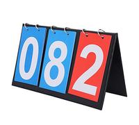 ERYUE Tabellone Segnapunti di Alta qualità per Calcio, Basket, Tennis, Portatile e Leggero per Un Facile Trasporto, Adatto Eventi Sportivi al Chiuso e All'aperto (tabellone segnapunti a Tre cifre)