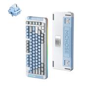 ERYUE Tastiera Meccanica Wireless MCHOSE X75 Tastiera da Gioco Compatta a Basso Ritardo con Retroilluminazione per Uso Domestico e in Ufficio (#7)