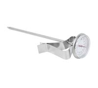 ERYUE Termometro da in Acciaio Inossidabile con, Termometro da Caffè da Appendere Regolabile per Latte, Caramelle, Barbecue, Lettura Veloce, Alta Precisione, Batteria Richiesta, (Corto 11,4-19,6