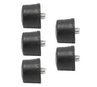 ERYUE Testa di Martello in Gomma, Punte Resistenti per la Casa, Testine di Ricambio da 5 Pezzi per L'installazione, Prevenzione Dell'olio Antiscivolo il Miglioramento della Casa (Φ35mm)