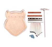 Eryue Thumb Piano 17 Tasti con Melodia a Cuscino Martello in Legno e Acrilico Scrcute Rhino Rhino Strumento Musicale Sportivo Doni di Pianoforte per Bambini Adulti Principi
