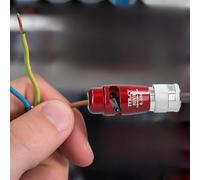 ERYUE Utensile Spelafili Rotativo Spelafili Elettrico in Lega di Alluminio con Elevata compatibilità con Trapano Elettrico per Spelatura Rapida, Ideale per la Manutenzione e la Produzione