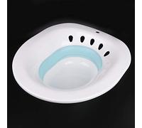 ERYUE Vasca da Bagno Pieghevole per Donne Incinte per Pazienti con Emorroidi, Lavabo Pieghevole Premium anziani. Realizzato in Materiale PP Inodore (Blu)