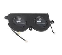 ERYUE Ventola di Raffreddamento CPU Connettore di Alimentazione Portatile a 4 Pin per XPS 13 9370 9380 0980WH 980WH ND55C19 16M01 Laptop Professionale Rame Lega Alluminio ABS, Installazione