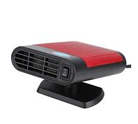 ERYUE Ventola Riscaldante Anionica Efficiente per Sbrinatore Finestrino Dell'auto per Purificare la Guida Invernale, Rimuovere la Brina Il Veicolo, Grigio (#1)