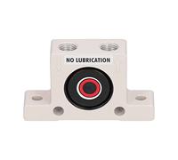 ERYUE Vibratore Pneumatico Profilo in Alluminio Industriale Accessori per Vibrazioni Dell'aria Filettati da 1/4 Pollici per lo Svuotamento del Silo dello Schermo Filtrante della Tavola Vibrante (#1)