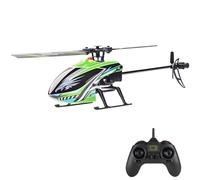 ERYUE Volo Stabile in Elicottero Telecomandato da 2,4 Ghz per Principianti, Senza Alettoni, Facile Decollo e Atterraggio per Bambini e Adulti PA/PC/nylon (Verde scuro #-1)