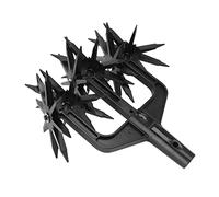 ERYUE Zappatrice Rotativa per Scarificatore da Giardino a Punte Lunghe, Attrezzo per Coltivare Piantagioni di Larghezza Personalizzata per Allentare il Terreno, Scarificatore da