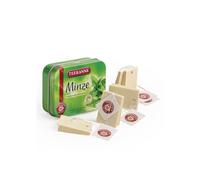 Erzi 19062 - COMMUTATORE KVM - Gioco di ruolo in legno negozio di alimentari Merce Tè sfuso in una scatola di latta da Teekanne