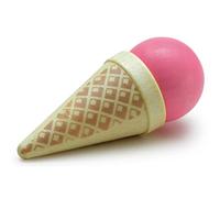 Erzi- Cono Gelato Giocattolo in Legno, Multicolore, 4 x 10.3 cm, 14000