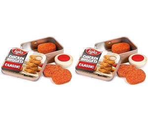 Erzi FUNLAB - Chicken Nuggets in scatoletta di Metallo (Confezione da 2)