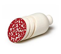 Erzi - Merci Salami Figurina di Legno, Multicolore, 3.9 x 8.5 cm, 19373