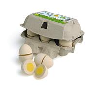 Erzi- Uova da Tagliare Giocattolo, Multicolore, 17015