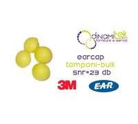 Inserti Antirumore di Ricambio 3M Tappi Monouso Orecchie Conf 10 Pezzi ES-01-300
