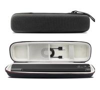 ES-50 - Custodia rigida compatibile con scanner documenti Epson Workforce ES-50/ES-55R/ES-60W/ES-65WR/DS-30/DS-70/DS-80W, texture avanzata, antipolvere, impermeabile e a prova di caduta (nero)