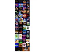 ES-BEST3DCASESSHOP SNK NEO GEO X Set Di Carte VOL2 50 Giochi Firmware 3.70 Nuovo