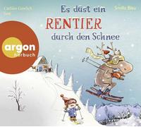 Es düst ein Rentier durch den Schnee: Das zweite Abenteuer von Flinn und Frieda! Humorvolle Wintergeschichte zum gemeinsamen Hören ab 5 Jahren