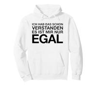 Es Ist MIR Egal (Detto Tedesco Divertente) Felpa con Cappuccio