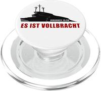 ES IST VOLLBRACHT - Passover Easter Jesus Cross (GERMAN) PopSockets PopGrip per MagSafe