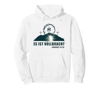 Es Ist Vollbracht - Passover Easter Jesus Empty Tomb German Felpa con Cappuccio