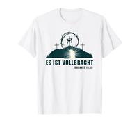 Es Ist Vollbracht - Passover Easter Jesus Empty Tomb German Maglietta