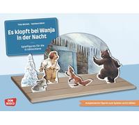Es klopft bei Wanja in der Nacht. Erzählschienen-Figurenset: Ausgestanzte Spielfiguren und Skript. Eine Wintergeschichte über Vorurteile und Respekt. Sprachförderung in Kita & Grundschule
