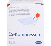 ES-Kompressen Hartmann steril 7,5 cm x 7,5 cm sterile Kompressen, 25x2 pz