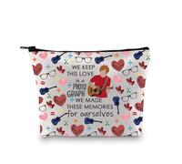 ES Singer Inspired Makeup Bag Matematica Tour Regalo Pop Music Amante Regalo Singer Fan Zipper Pouch, We Keep This Love Ku, alla moda