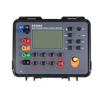 ES3002 Tester Multifunzionale For La Resistenza Di Messa A Terra A Doppio Morsetto Misuratore Di Messa A Terra For Strumento Di Misura Della Resistenza Di Messa A Terra Della Bocca A Doppio Morsetto